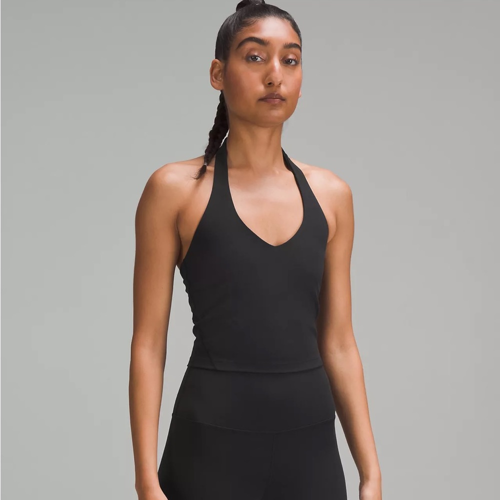 Lululemon Align Halter Tank Top Black Size 6